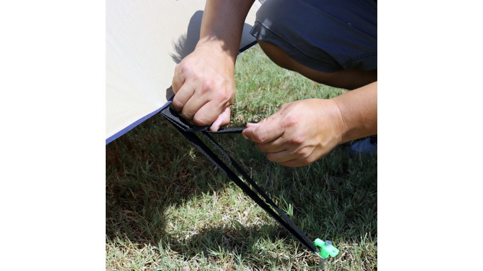 Tuff Stuff Overland Awning Shade Wall, 4.5 x 6 ft, Sand, NSN N, TS-AWN-SW-4.5