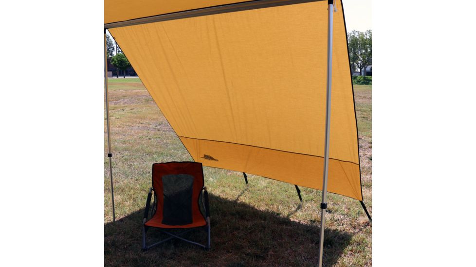 Tuff Stuff Overland Awning Shade Wall, 6.5 x 8 ft, Sand, NSN N, TS-AWN-SW-6.5