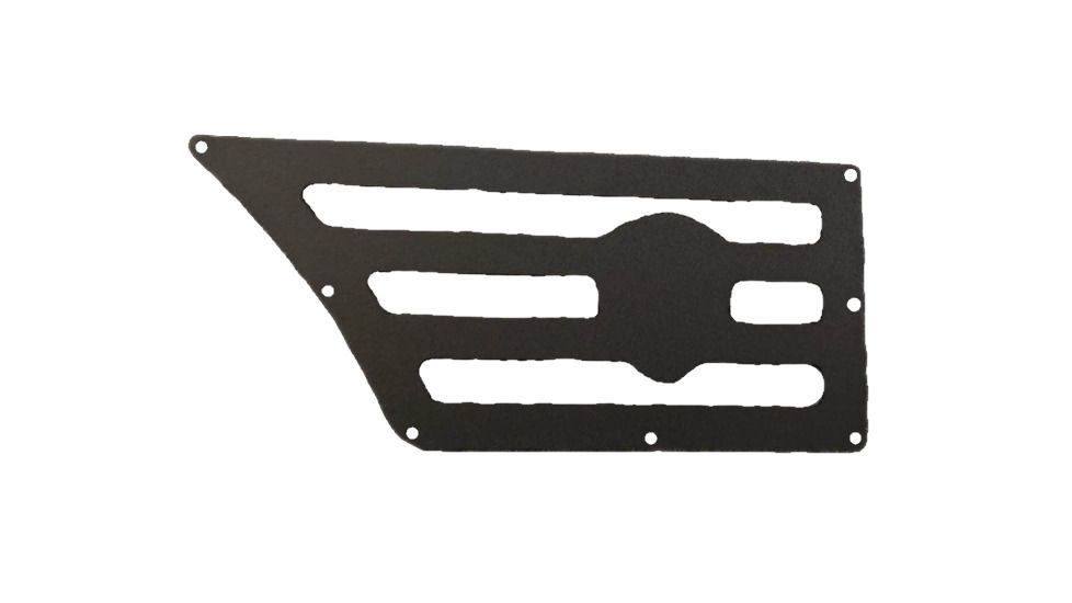 Tuff Stuff Overland Cubby Storage for 84-01 Jeep Cherokee XJ, Black, NSN N, TS-CUBBY-ST-XJ-8401