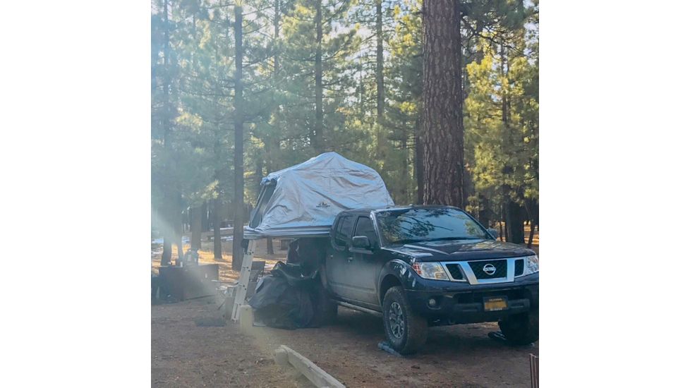 Tuff Stuff Overland Delta Overland Rooftop Tent Xtreme Weather Cover, Gray, NSN N, TS-RTT-EWC-DLT