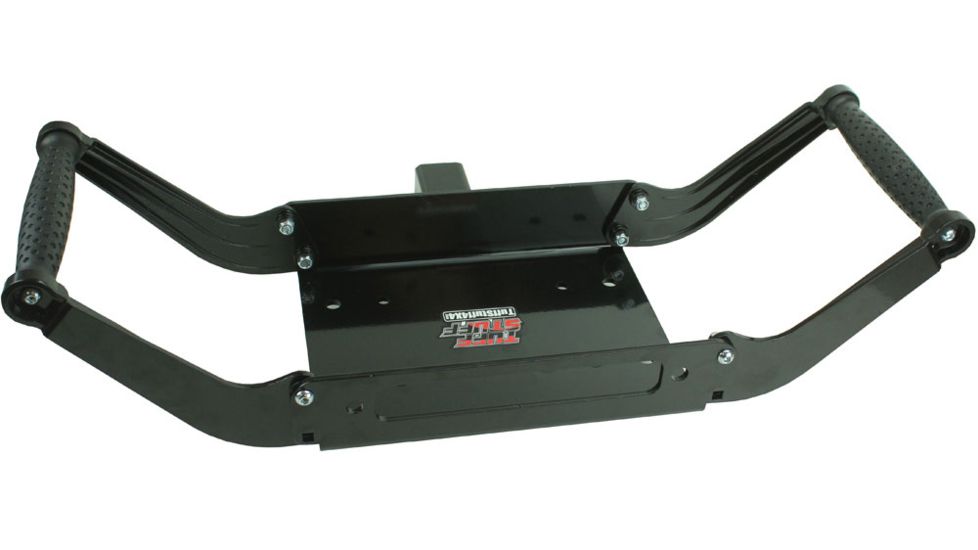 Tuff Stuff Overland Mobile Receiver Hitch Winch Mount, Adjustable, Black, NSN N, TS-WM-MOB-ADJ