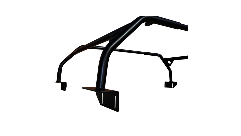 Tuff Stuff Overland Roof Top Tent Truck Bed Rack, Adjustable, Powder Coated, 40 Inch, Black, NSN N, TS-UBR-PDR-40
