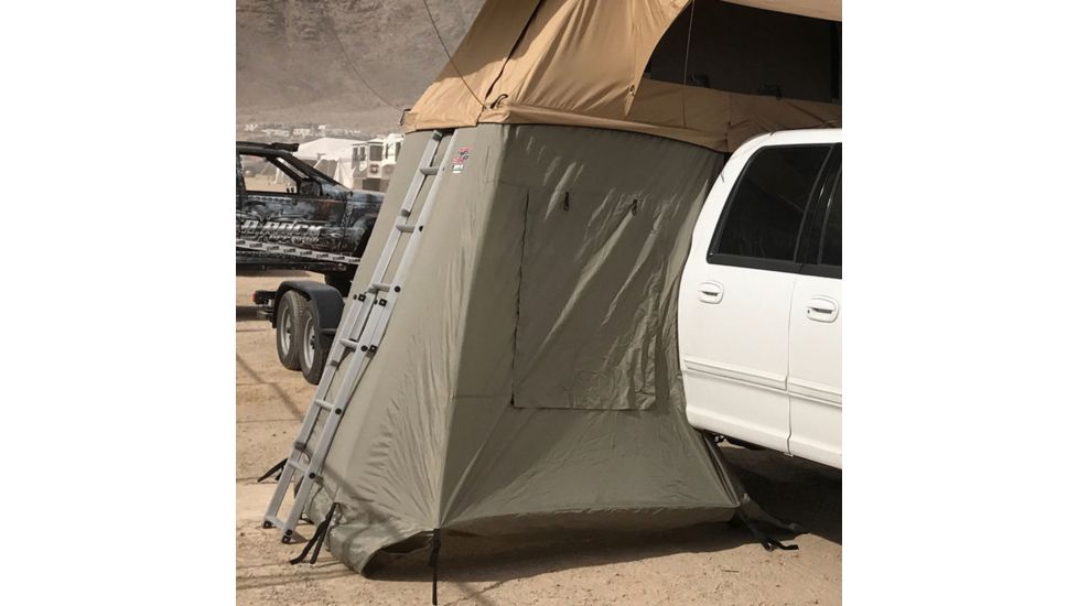 Tuff Stuff Overland Rooftop Tent Annex Room 2 Person Delta Overland, Olive, NSN N, TS-ANX-DLT