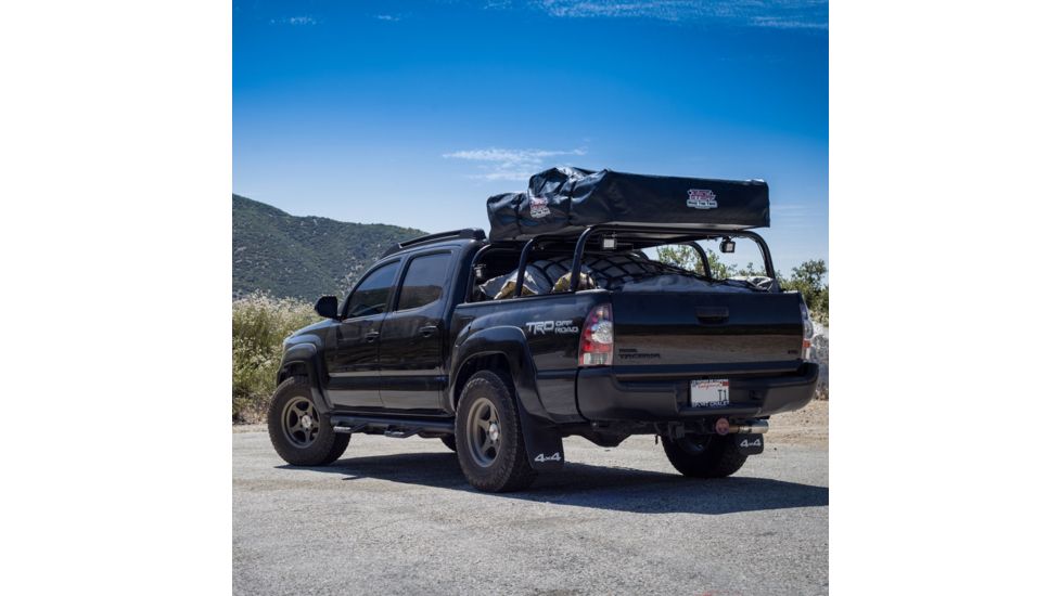 Tuff Stuff Overland Rooftop Tent & Annex Room 3 Person Ranger Overland Sand, Sand Tent/Black Cover, NSN N, TS-RTT-ANX-RAN