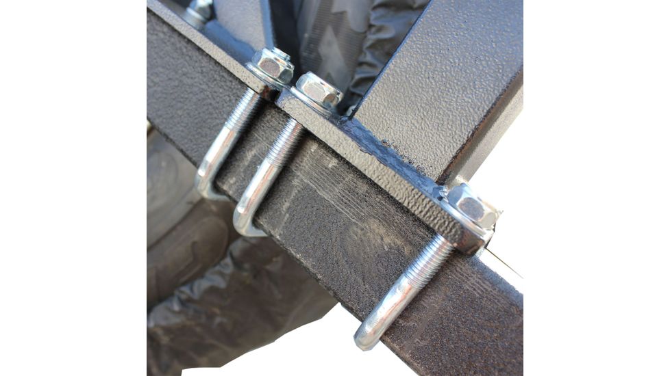Tuff Stuff Overland Tire Carrier Mounted Storage &amp; Cooler Rack System for 2 x 2 Inch Carriers, NSN N, TS-TCICR