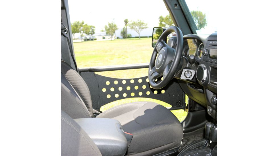 Tuff Stuff Overland Trail Doors for 07-18 Jeep Wrangler JK, Front, NSN N, TS-TD-JK-F