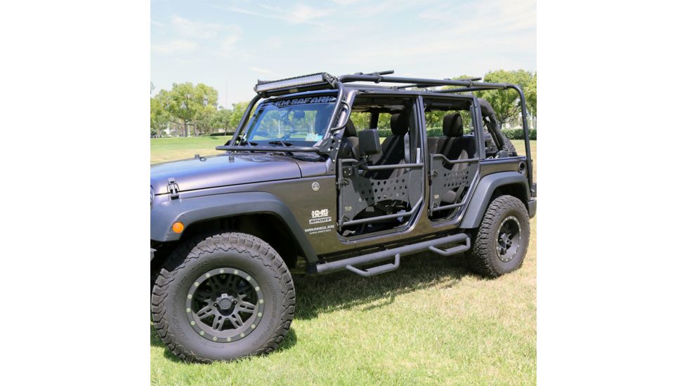 Tuff Stuff Overland Trail Doors for 07-18 Jeep Wrangler JK, Rear, NSN N, TS-TD-JK-R