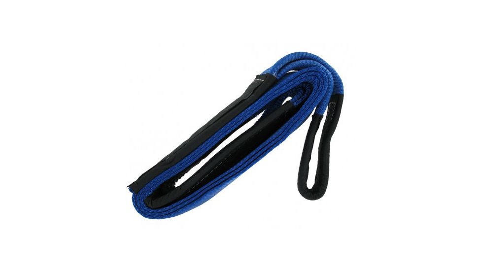 Tuff Stuff Overland Tree Saver Winch Strap w/ Storage Case, 10 Foot x 3 Inch, 26 500 Lb Towing, NSN N, TS-WS-10-XT