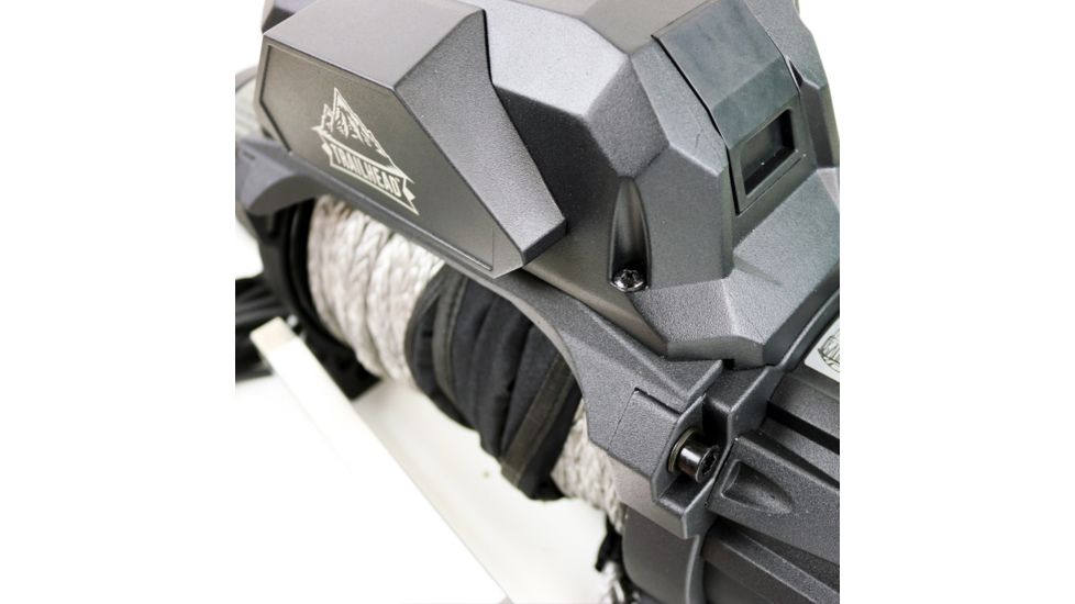 Tuff Stuff Overland Waterproof Trailhead Winch, 13 000 Lb, 85 ft Steel Rope, Black, NSN N, TS-13000-TH-L