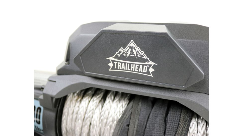 Tuff Stuff Overland Waterproof Trailhead Winch, 13 000 Lb, 85 ft Synthetic Rope, Black, NSN N, TS-13000-TH-L-SYN