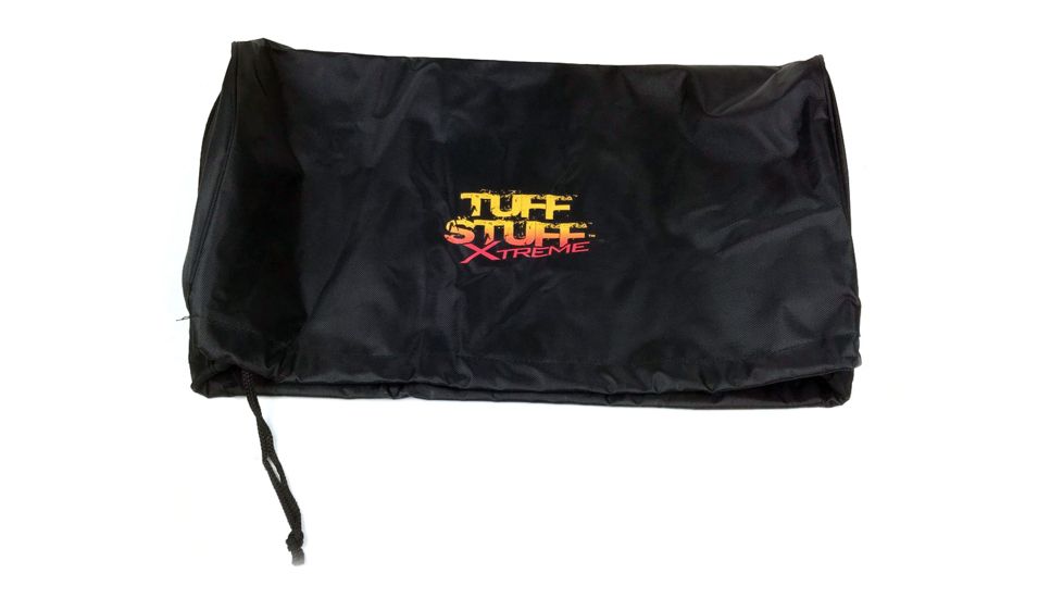 Tuff Stuff Overland Winch Cover 12,500 LB Xtreme Waterproof, Black, NSN N, TS-WPC-12500-XT