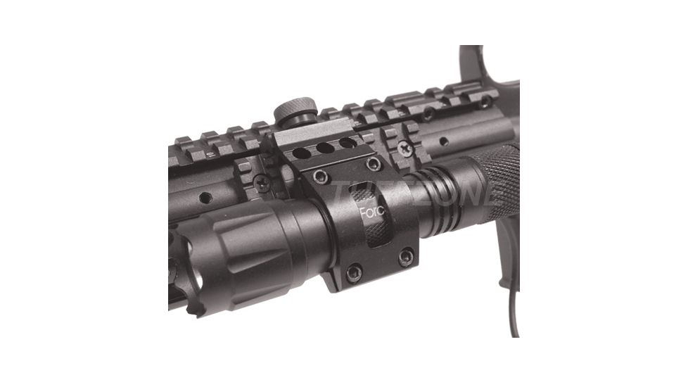 Tuff Zone 1in Ring Mount, Weaver Side Offset, TZ-RWS