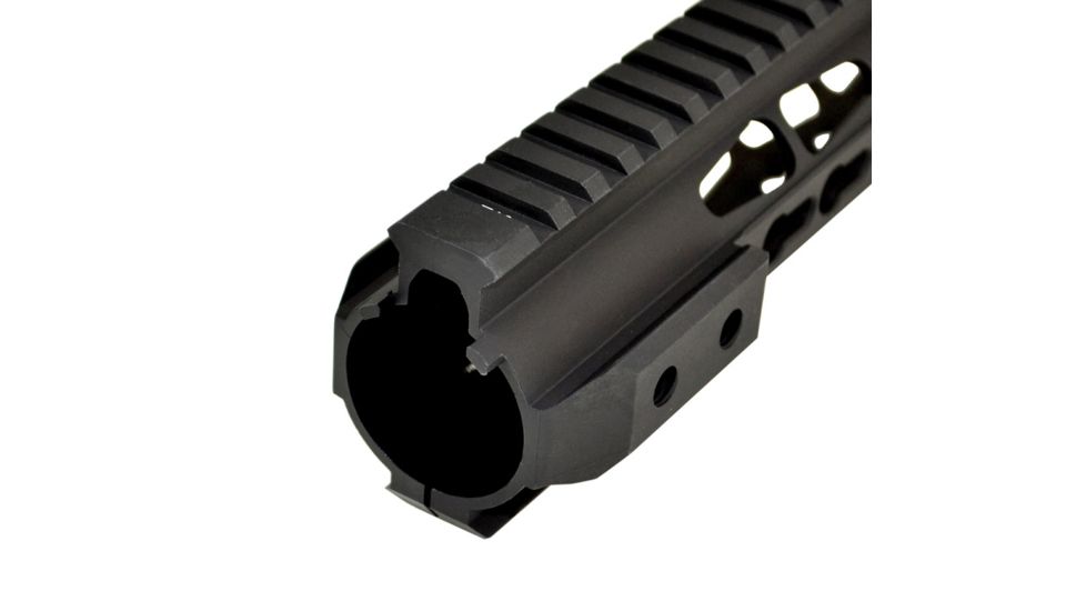 Tuff Zone AR-15 Handguard 7in, w/ Short Quads Clamp, On KeyMod Free Float, TZ-MARFF7