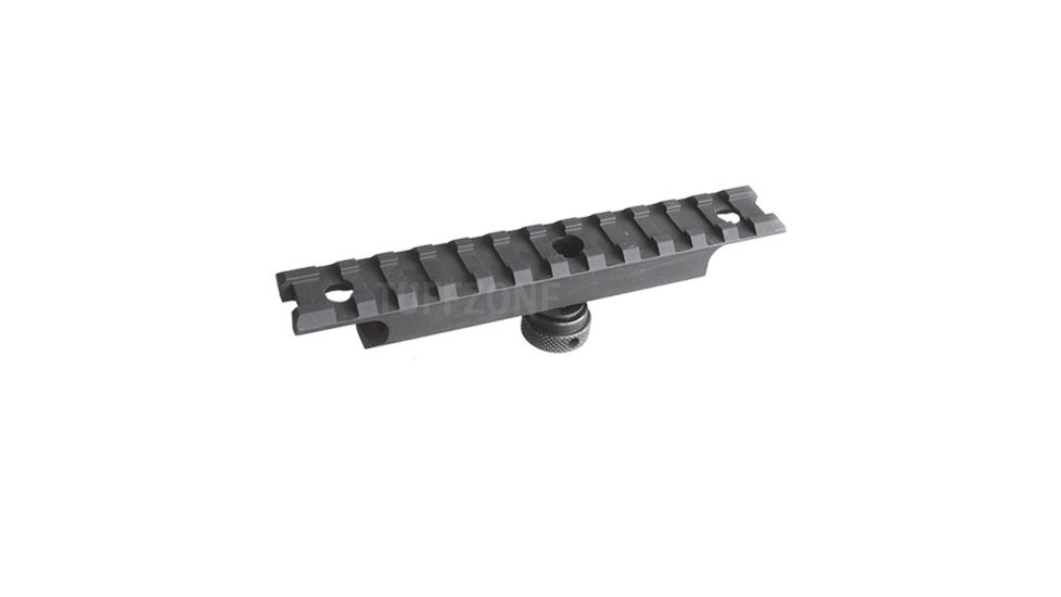 Tuff Zone AR-15/ M16 Carry Handle Mount Stanag - 12 Slots, Hard Andonized, TZ-MR12