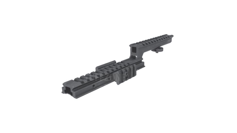 Tuff Zone AR-15/M4/M16 Carry Handle Gooseneck Mount, Lower &amp; Upper Rail, TZ-MR22