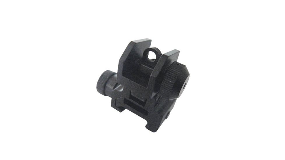 Tuff Zone Top Mounted Deployable Rear Sight, Black, TZ-MSR50