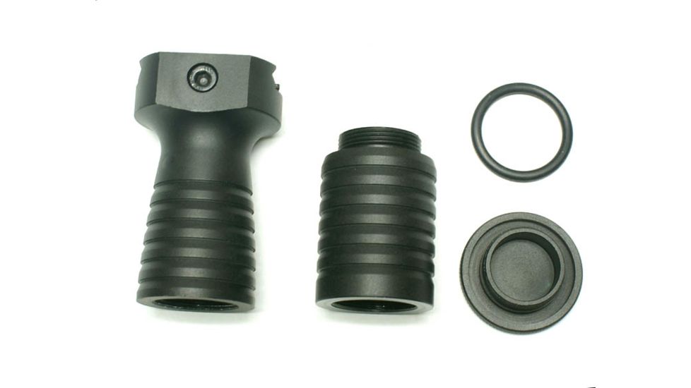 Tuff Zone Foregrip w/ Storage Compartment, Black, TZ-MGP22M