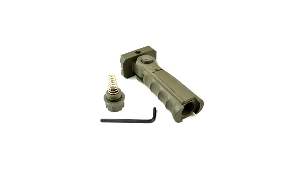 Tuff Zone Grip w/ Pressure Switch, 5 Position, OD Green, TZ-MGP20PG
