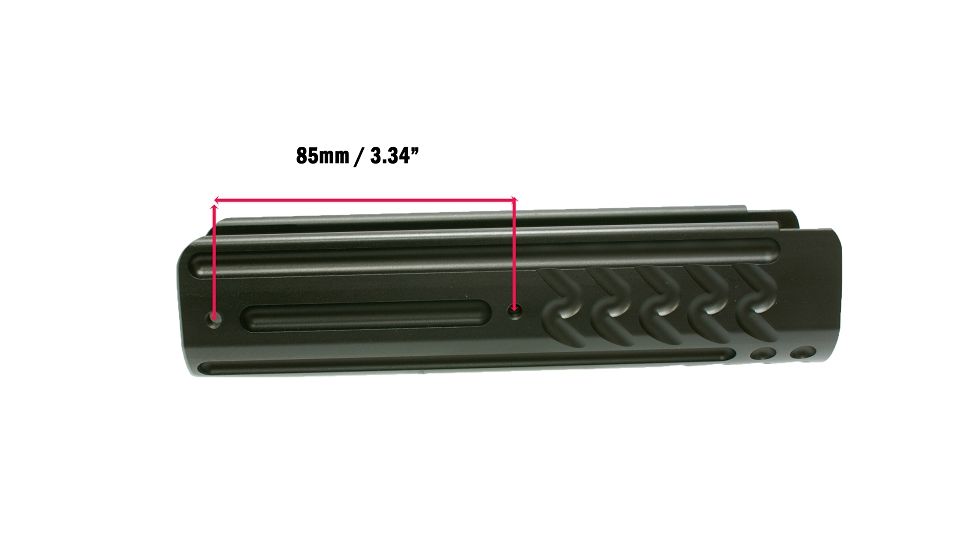 Tuff Zone Shotgun Handguard, Remington 870, 12Ga, Black, TZ-MS870B