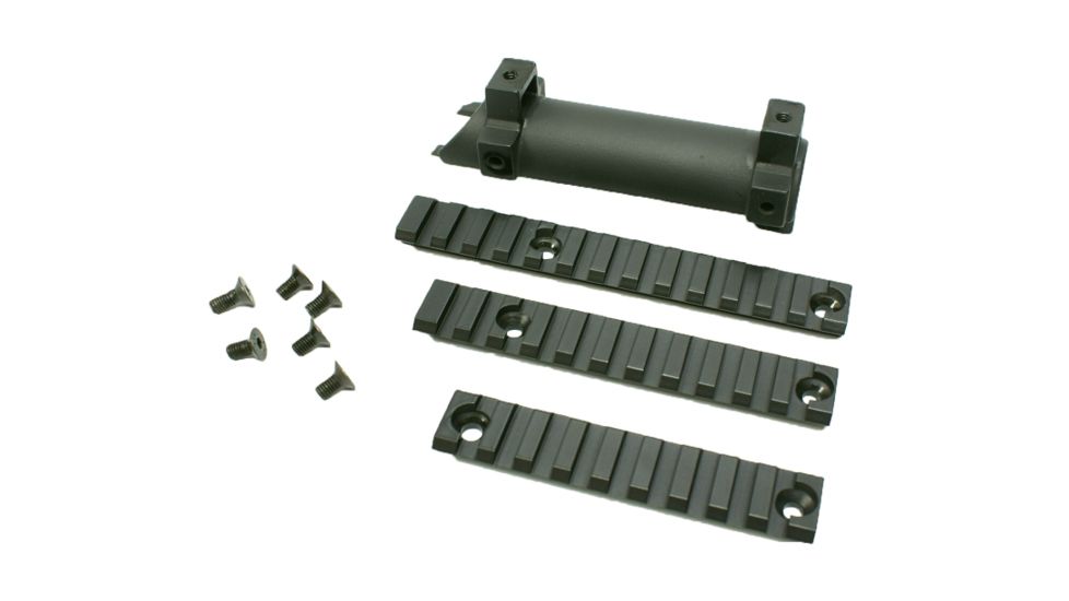 EDEMO Tuff Zone SKS Tri Rail Receiver Cover Mount w/ 3 Detachable Weaver / Picatinny Rails, TZ-MSK3, EDEMO1