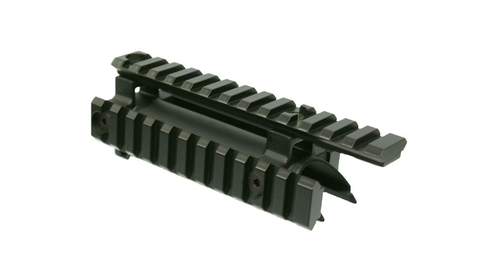 USED Tuff Zone SKS Tri Rail Receiver Cover Mount w/ 3 Detachable Weaver / Picatinny Rails, TZ-MSK3, EDEMO3, Condition Fair, Scratches