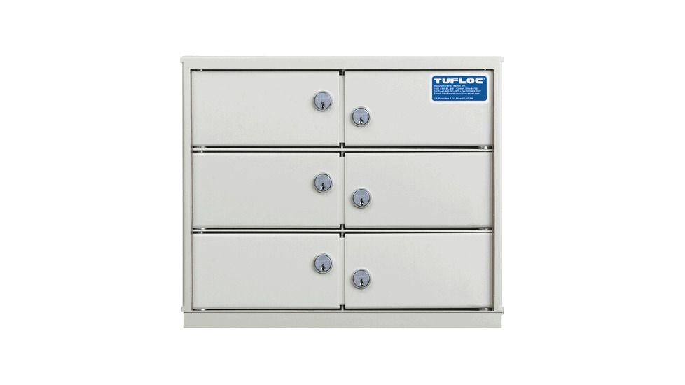 Tufloc Modubox Locker 6 Compartment 1 - 73-850-6