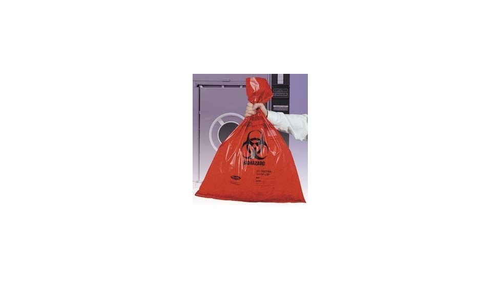 Tufpak Autoclavable Biohazard Bags, Double Thick 14220-086