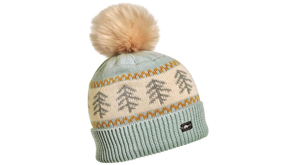 Turtle Fur Castanea Pom Beanie, Mint, 715155-133
