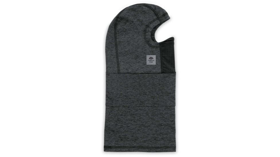Turtle Fur Comfort Stria Quattro Balaclava w/Storm Flap, Onyx, One Size, 766827-300-REG-ADUOS
