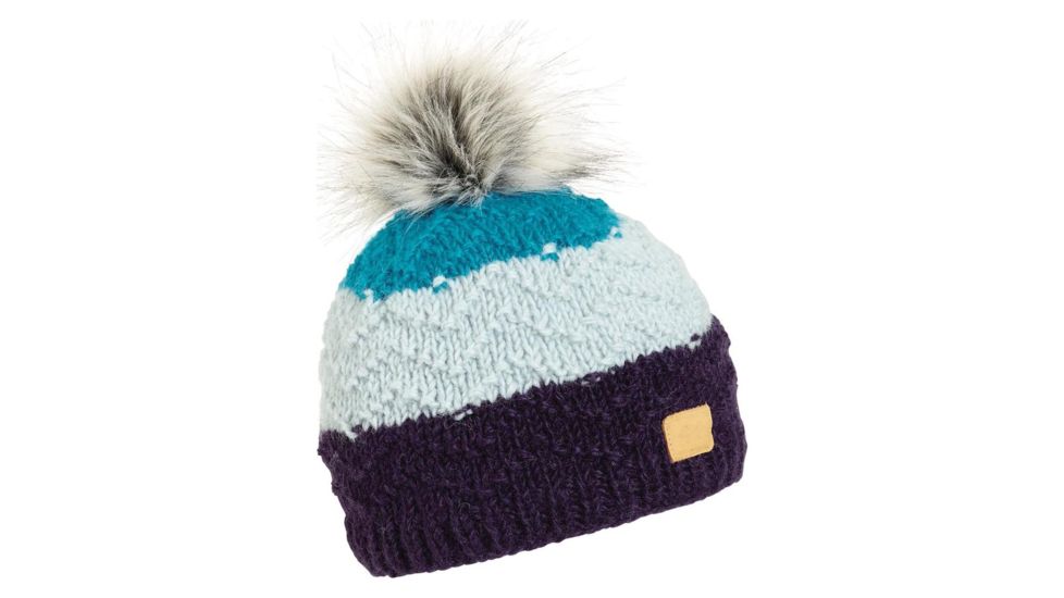 Turtle Fur Dhanvi Pom Beanie, Navy, 752155-105
