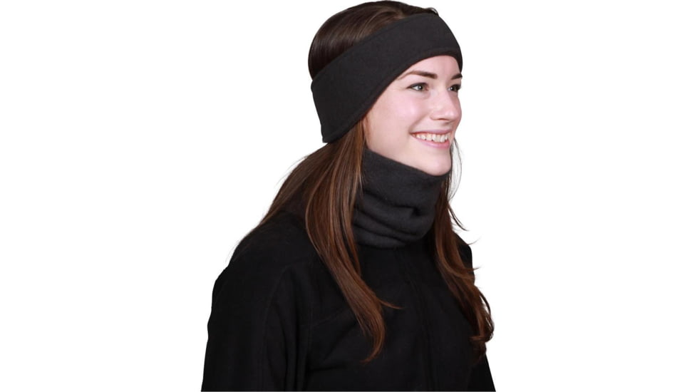 Turtle Fur Original Turtle Fur Ear Band Headband, Carbon, 10301-649