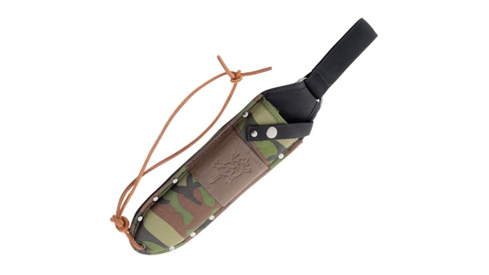 Turtleman Thunder Bowie Camo Sheath,9.25in TM001SC