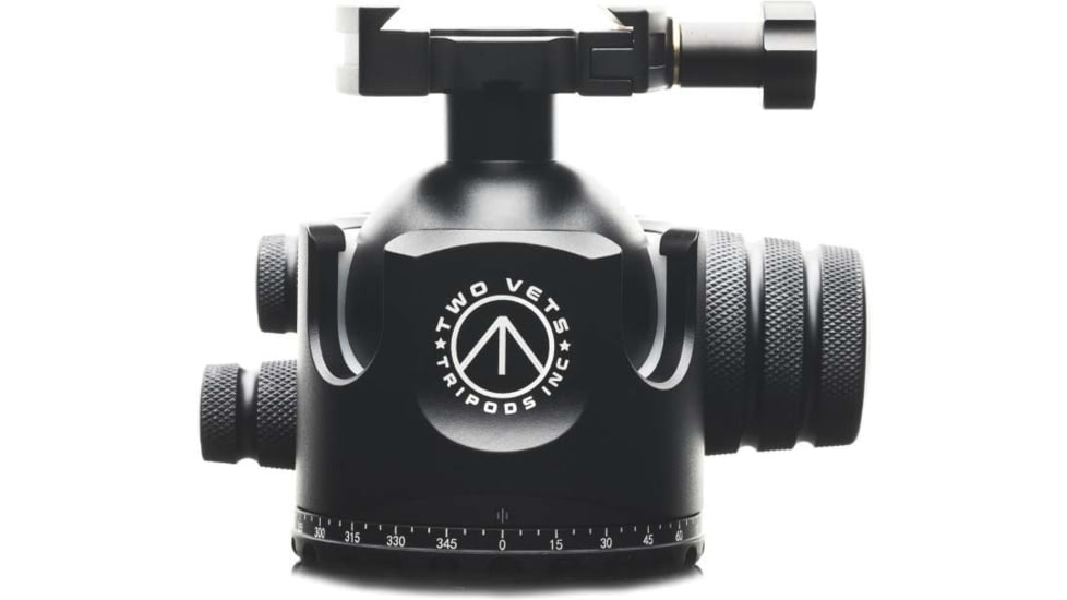 Two Vets Tripods Inc 55MM Dual Tension Arca, Black, 4in, 55MMARCA
