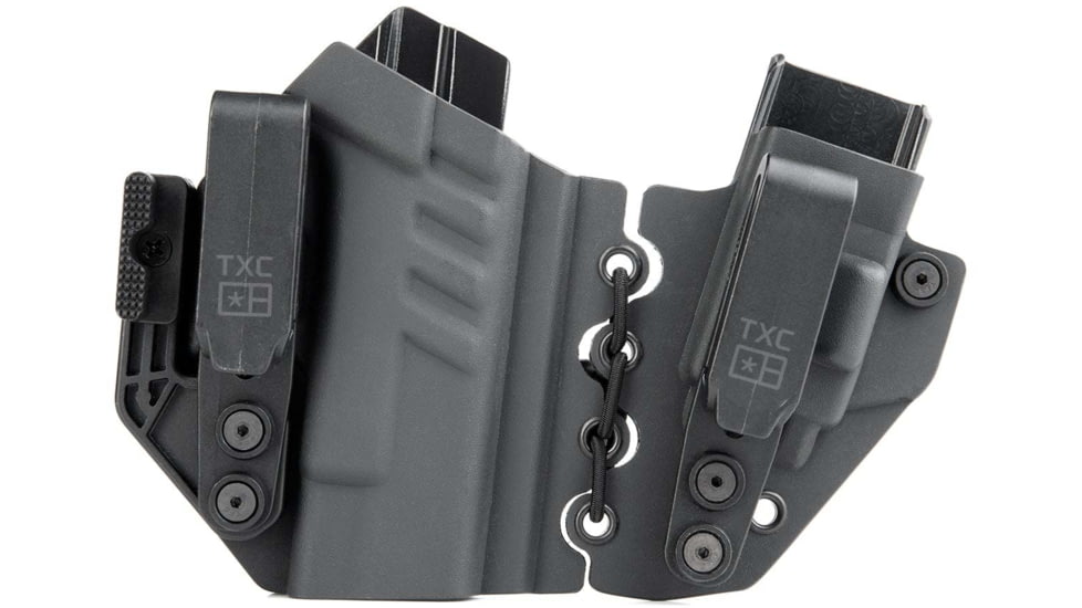 TXC Holsters ALLY Concealed Carry Holster, f/Glock 17/19/19X/22/23/24/26/27/34/35, Grey, X1ALLY-G940DS-GREY