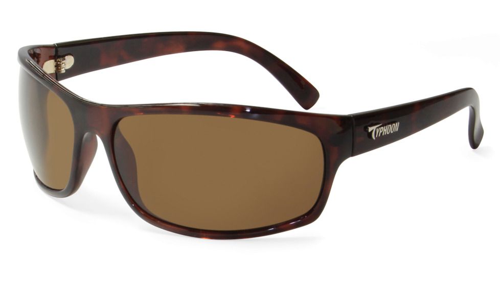 Typhoon Harbor Single Vision Rx Sunglasses, Tortoise Frame 946TSBRRX