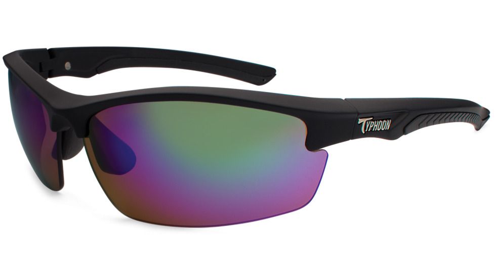 Typhoon Mariner Sunglasses - Black Frame, Meridian Green Polarized Lenses 948TBK-MGSB