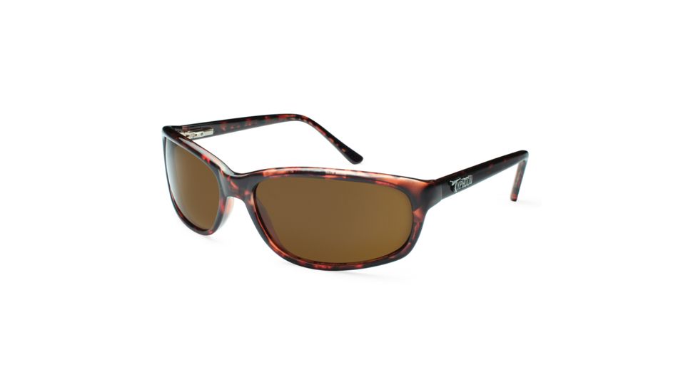 Typhoon Cancun Sunglasses - Tortoise Frame, Sunset Brown Polarized Lenses 916TBR