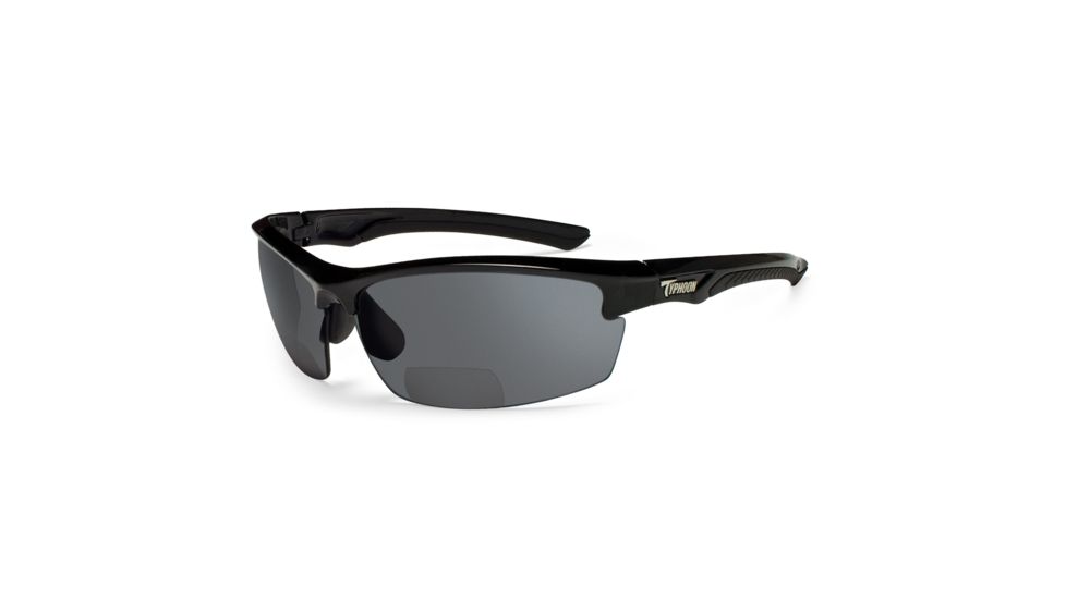Typhoon Mariner+ 2.0 Reader Sunglasses - Black Frame, Horizon Grey A2 Polarized +2.0 Lenses 948TBK+2.0