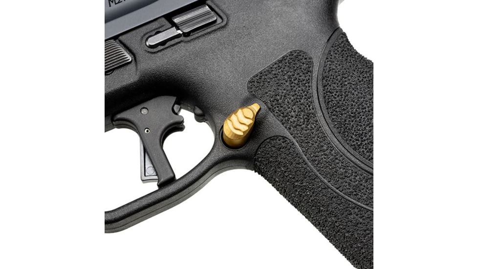 Tyrant CNC 1.0/2.0 Pistol Magazine Extension, Smith &amp; Wesson M&amp;P, 5 Rounds, Gold, 764046030741