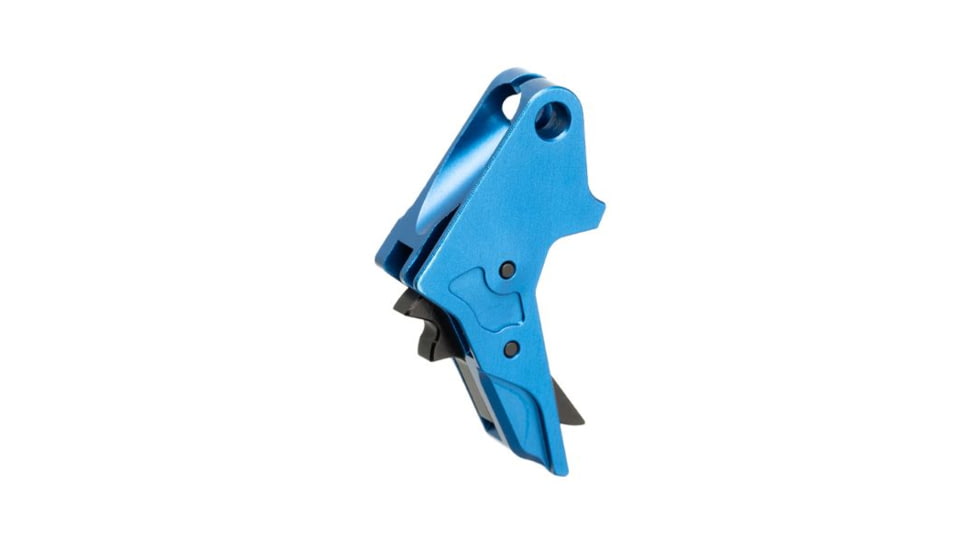Tyrant CNC 1.0/2.0 Pistol Trigger, Smith &amp; Wesson M&amp;P 9/.40/9c/.40c, Blue/Black, TD-MPTRIG-FSC-BLUE/BLK