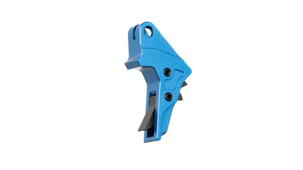 Tyrant CNC 1.0/2.0 Pistol Trigger, Smith &amp; Wesson M&amp;P 9/.40/9c/.40c, Blue/Black, TD-MPTRIG-FSC-BLUE/BLK