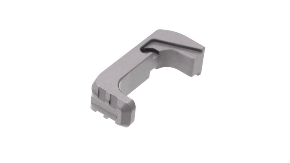 Tyrant CNC Gen4-5 Glock Extended Magazine Release, Grey, TD-GEMR-G