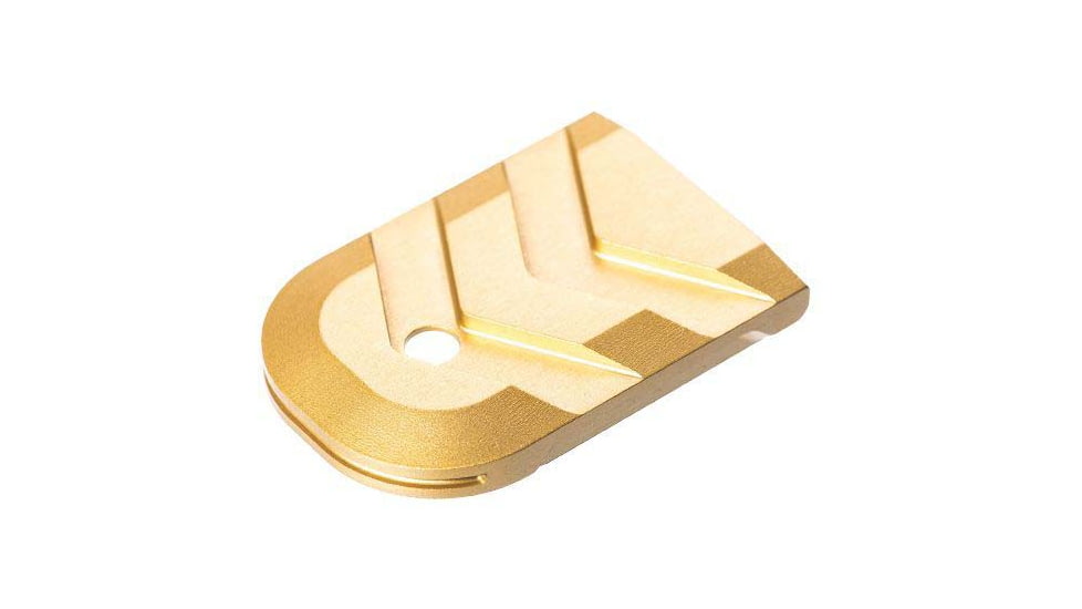 Tyrant CNC Glock 43x/48 Magazine Baseplate, Gold, TD-GFP43X-43X/48-Gold