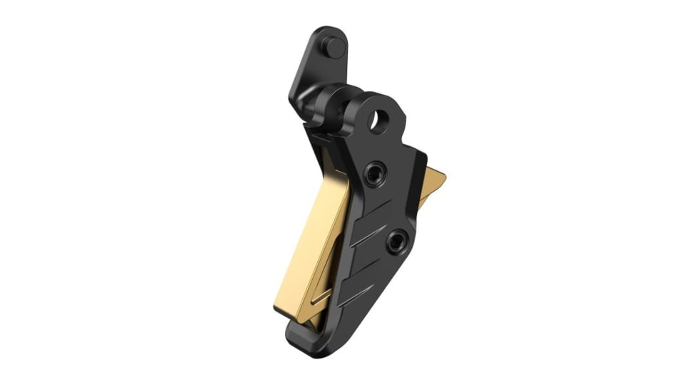 Tyrant CNC Intellifire Pistol Triggerm SIG Sauer P365, Black Shoe/Gold Hardware, TD-P365-TRIG-Black-Gold