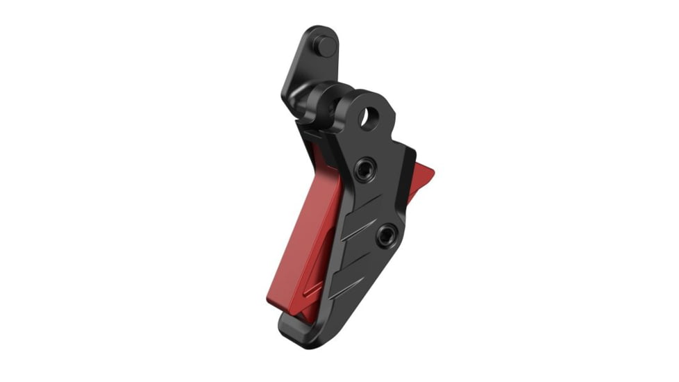 Tyrant CNC Intellifire Pistol Triggerm SIG Sauer P365, Black Shoe/Red Hardware, TD-P365-TRIG-Black-Red