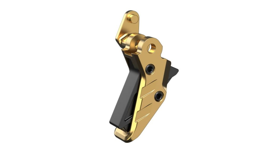 Tyrant CNC Intellifire Pistol Triggerm SIG Sauer P365, Gold Shoe/Black Hardware, TD-P365-TRIG-Gold-Black