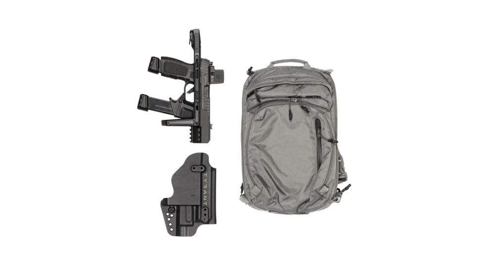 Tyrant CNC SIG P365 Carbine Conversion Kit, Arsenal Grey, TD-P365TWS-AG