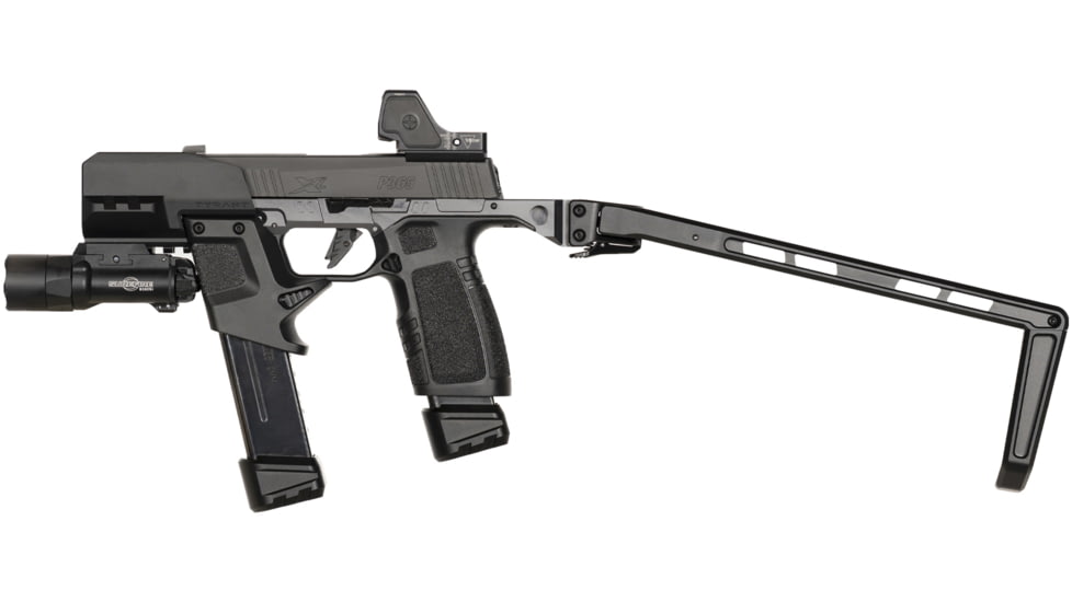 Tyrant CNC SIG P365 Carbine Conversion Kit, Gun Metal Grey, TD-P365TWS-GNMTL