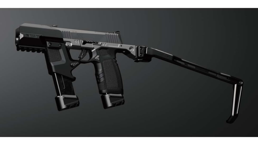 Tyrant CNC SIG P365 Carbine Conversion Kit, Arsenal Grey, TD-P365TWS-AG 