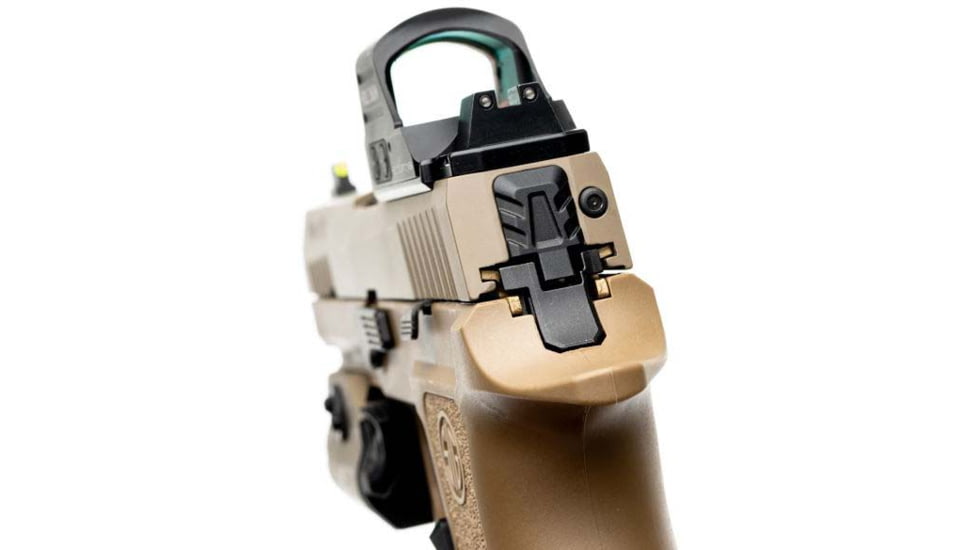 Tyrant CNC Sig Sauer P320 Rear Slide Cap, Black, TD-P320SC-BLACK